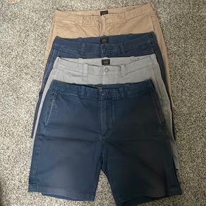 Lot of J Crew Stanton shorts